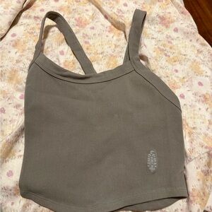 Free people movement all clear Cami top in Olive green Xs/S